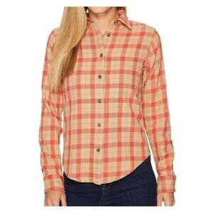 FILSON SEATTLE Lightweight Cotton Flannel Alaskan Guide Plaid Shirt M $135